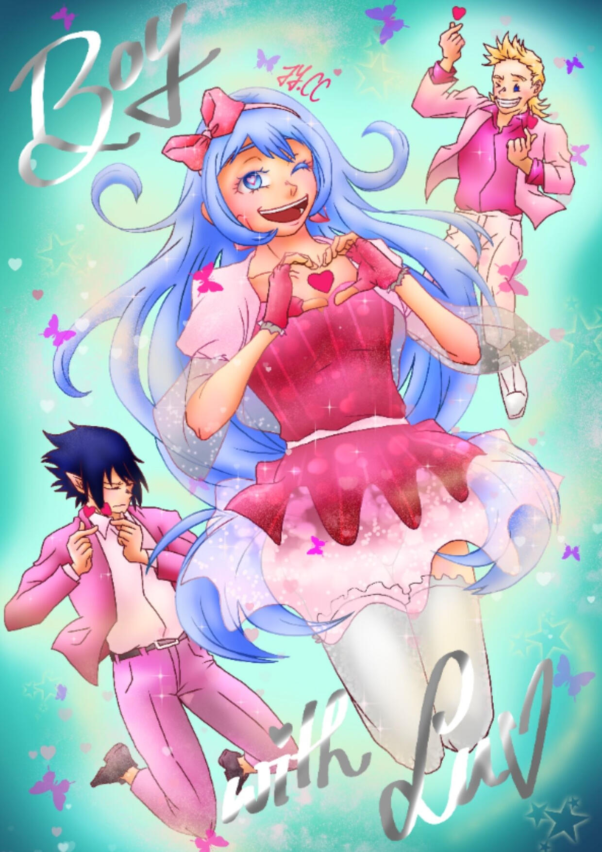 Big Three silver foil